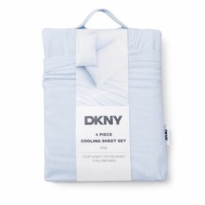 DKNY Soft Blue 4-Piece Sheet Set